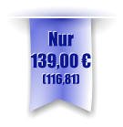 Nur 139,00 € (116,81)